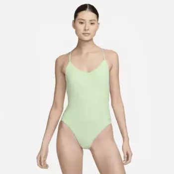 Купальник Nike Swim Retro Flow, цвет Vapor Green