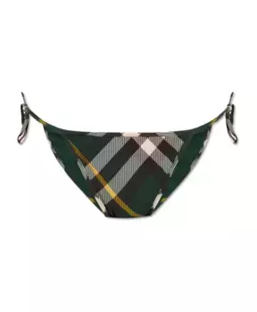 Купальник ниже Burberry, зеленый