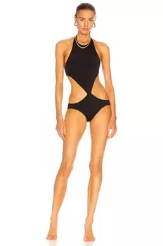 Купальник Norma Kamali Chuck, черный