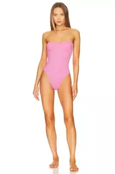 Купальник Norma Kamali Mio, цвет Candy Pink