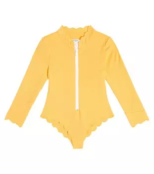 Купальник north sea с рашгардом Marysia Bumby, черный