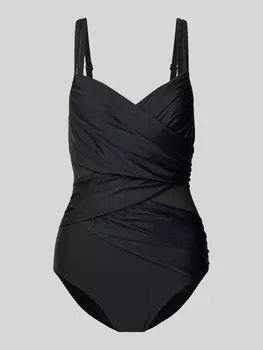 Купальник-обертка LASCANA, черный