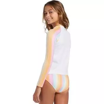 Купальник On The Bright Side с длинными рукавами – для девочек Billabong, мультиколор
