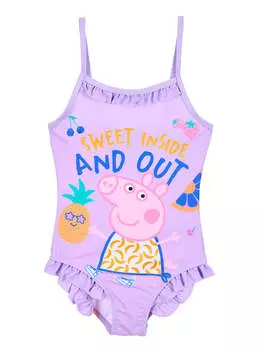 Купальник Peppa Pig, фиолетовый