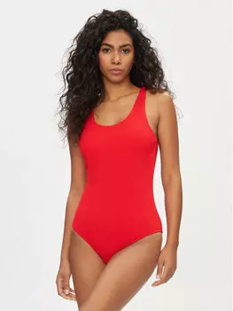 Купальник Pieces, красный