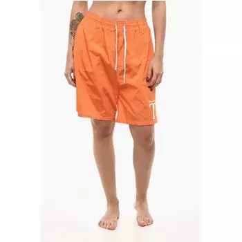 Купальник-плавки с завязками и логотипом Dsquared2, Orange