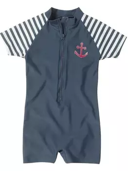 Купальник Playshoes Badeanzug, цвет marine/wei