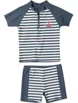 Купальник Playshoes Badeanzug, цвет marine/wei