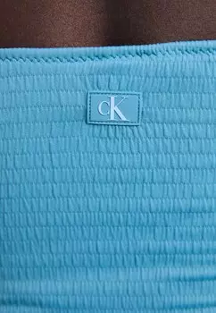 Купальник PLUNGE ONE PIECE Calvin Klein Swimwear, синий