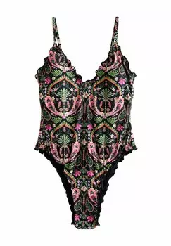 Купальник PLUNGE TUMMY CONTROL Next, черный