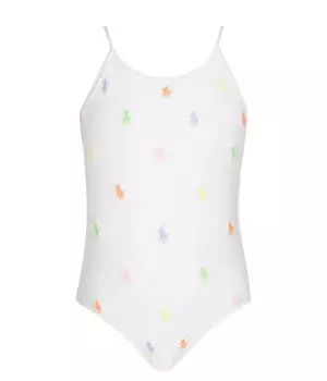 Купальник Polo Ralph Lauren, белый