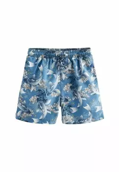 Купальник PRINTED REGULAR FIT Next, синий