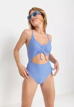 Купальник Raffung Cut Out LASCANA, цвет smoky blue