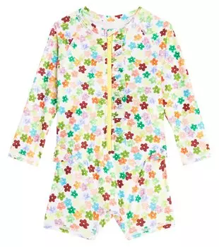 Купальник-Рашгард с цветочным принтом Baby Nigella Molo, мультиколор