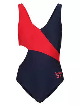 Купальник Reebok Ariel, цвет dunkelblau/rot