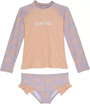 Купальник Rip Curl Kids Low Tide Long Sleeve UV Set, цвет Lilac