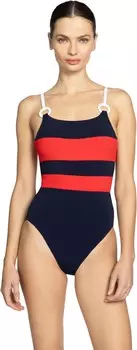 Купальник Robin Piccone Babe Mio 1 Pc, цвет Navy Combo