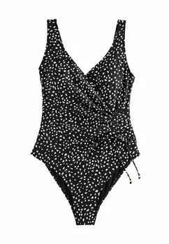 Купальник RUCHED SIDE SHAPE ENHANCING Next, черный