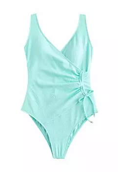 Купальник RUCHED SIDE TUMMY CONTROL STANDARD Next, зеленый