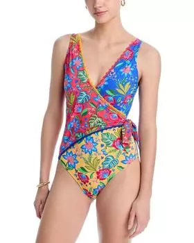 Купальник Rumba Wrap Johnny Was, мультиколор