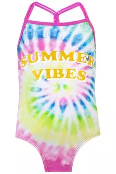 Купальник с эффектом тай-дай Harry Bear, мультиколор