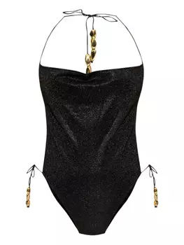 Купальник с блестками Osree, черный