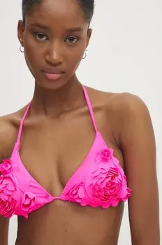 Купальник с бюстгальтером Answear.Lab, розовый