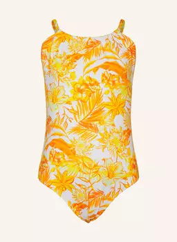 Купальник с цветами Таити Vilebrequin, желтый