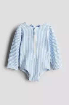 Купальник с длинными рукавами H&M, мультиколор