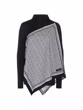 Купальник с капюшоном Balmain, мультиколор