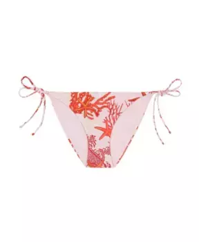 Купальник с коралловым узором Versace, мультиколор