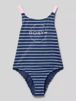 Купальник с круглым вырезом Roxy, синий