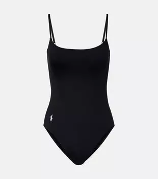 Купальник с логотипом Kennedy Polo Ralph Lauren, черный