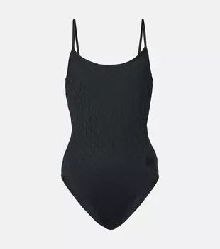Купальник с логотипом Moncler, 999 - Black