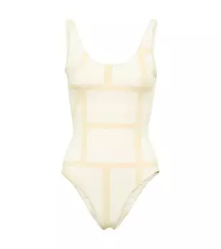 Купальник с логотипом Toteme, Sand Monogram