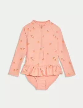 Купальник с принтом Апельсины Marks & Spencer, цвет Orange mix