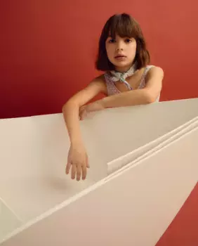 Купальник с принтом для девочки Coconut El Corte Ingls, белый