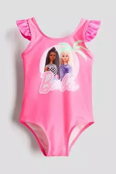 Купальник с принтом H&M, розовый