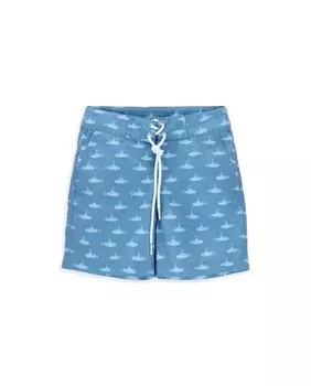 Купальник с принтом и кулиской для мальчика Knot, синий