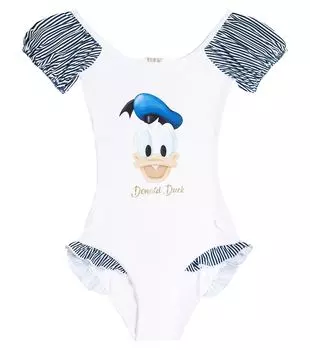 Купальник с принтом Monnalisa, мультиколор