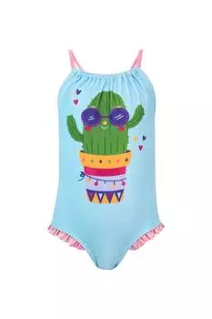 Купальник с солнцезащитными очками кактус Harry Bear, синий