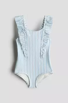 Купальник с воланами H&M, мультиколор