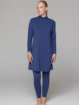 Купальник с высоким воротом SIYA Swimwear South, морской синий