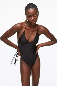 Купальник с высокими штанинами H&M