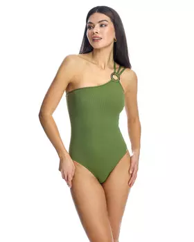 Купальник с завязкой на плече w241111 Ory, хаки