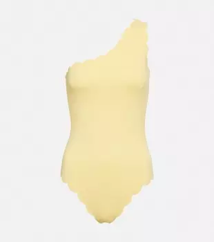 Купальник Санта-Барбара на одно плечо MARYSIA, желтый