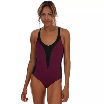 Купальник sculpture opallux Speedo, фиолетовый