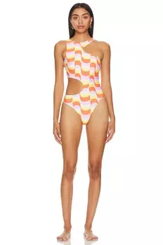 Купальник Seafolly Cut Out, цвет Mandarin