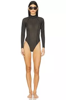 Купальник-серфсьют с одной частью Gigi C, black