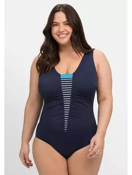 Купальник sheego, цвет marine gestreift